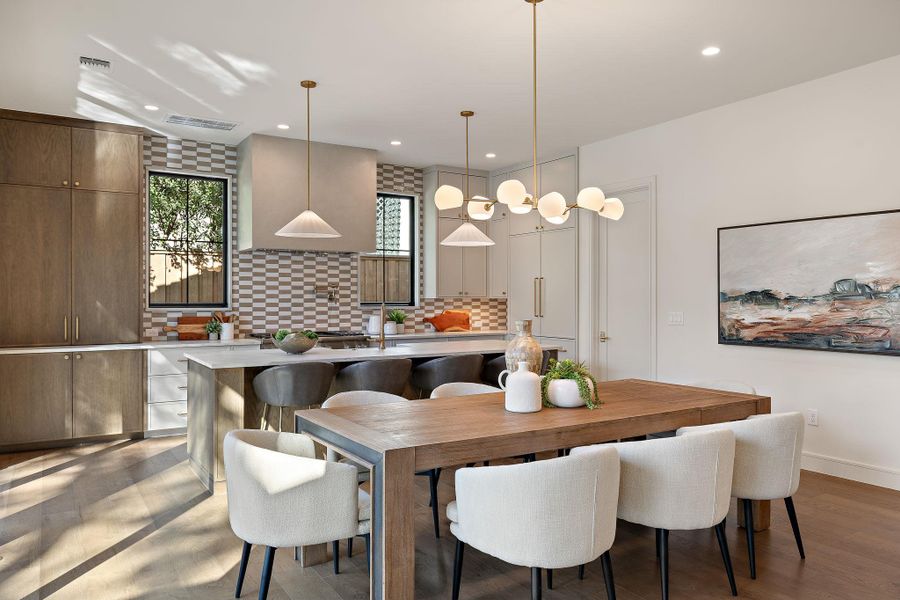 Furnished interior view inside a new home in , Austin (Image 18).