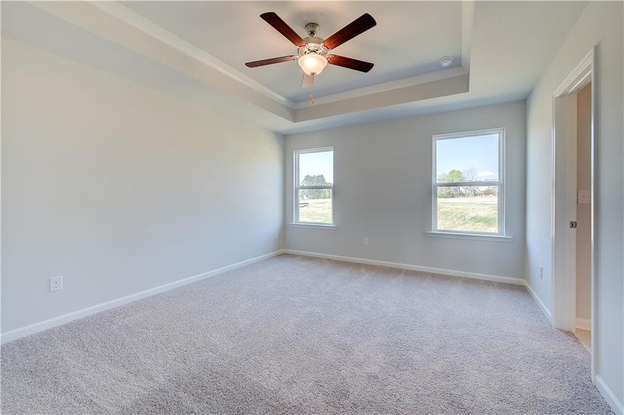 Spacious, unfurnished interior of a new home in Langley Overlook, Loganville (Image 25).