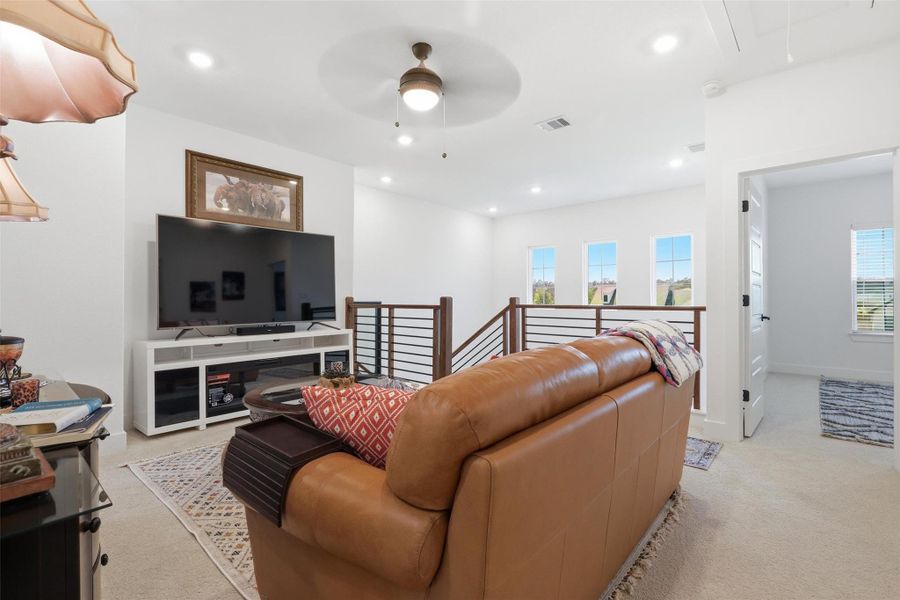 Furnished interior view inside a new home in Magnolia Woods - 70', Magnolia (Image 32).