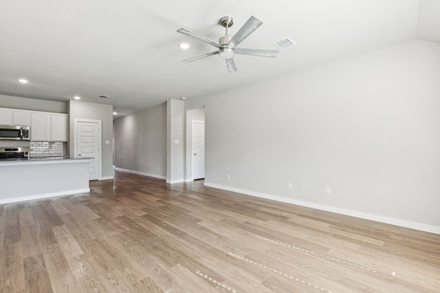 Kitchen in the Heisman home plan by Trophy Signature Homes – REPRESENTATIVE PHOTO Kitchen in the Heisman home plan by Trophy Signature Homes – REPRESENTATIVE PHOTO