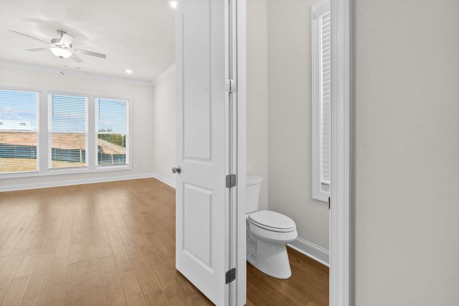 Representative unfurnished interior of a home built from the The Cantrell by The Providence Group in Aberdeen, Hoschton (Image 23).