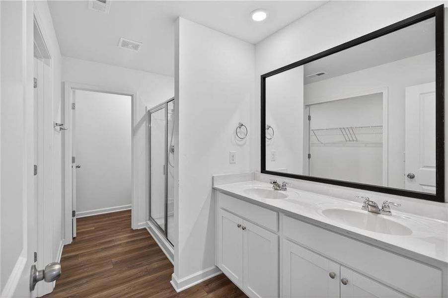 Furnished interior view inside a new home in , Union City (Image 7). Furnished interior view inside a new home in , Union City (Image 7).