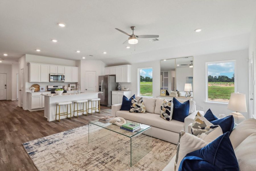 Furnished interior view inside a new home in Cypress Green, Hockley (Image 15).