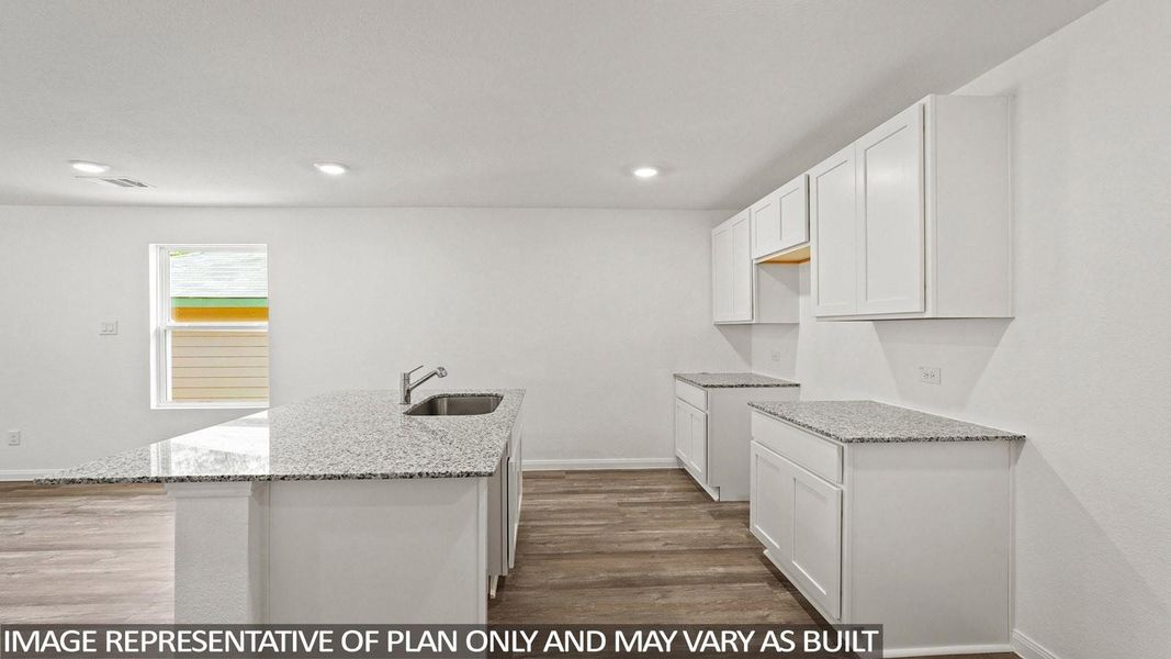 Furnished interior view inside a new home in , Conroe (Image 4).