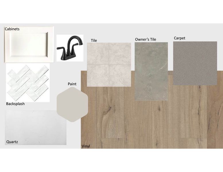 Sample of building materials used in homes in Terra Escalante, Blue Ridge (Image 3). Sample of building materials used in homes in Terra Escalante, Blue Ridge (Image 3).