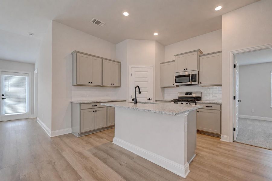 Furnished interior view inside a new home in Lago Mar, La Marque (Image 5).