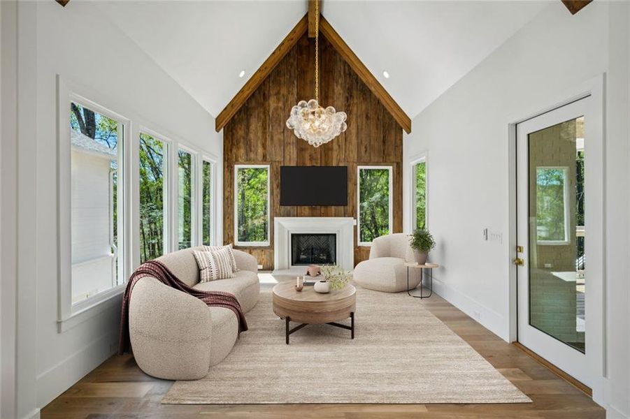 Furnished interior view inside a new home in , Athens (Image 7).