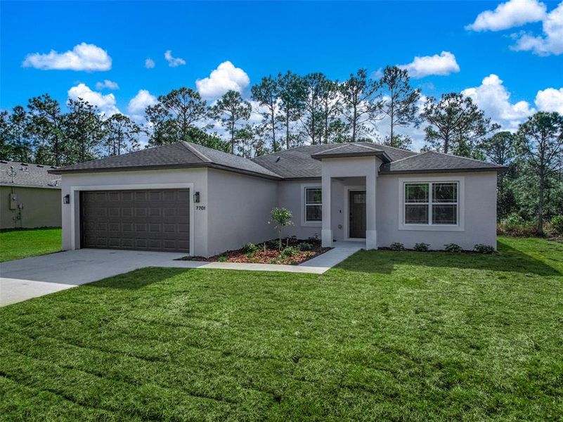 Front exterior of a new home in , Sebring, FL, highlighting curb appeal (Image 29). Front exterior of a new home in , Sebring, FL, highlighting curb appeal (Image 29).
