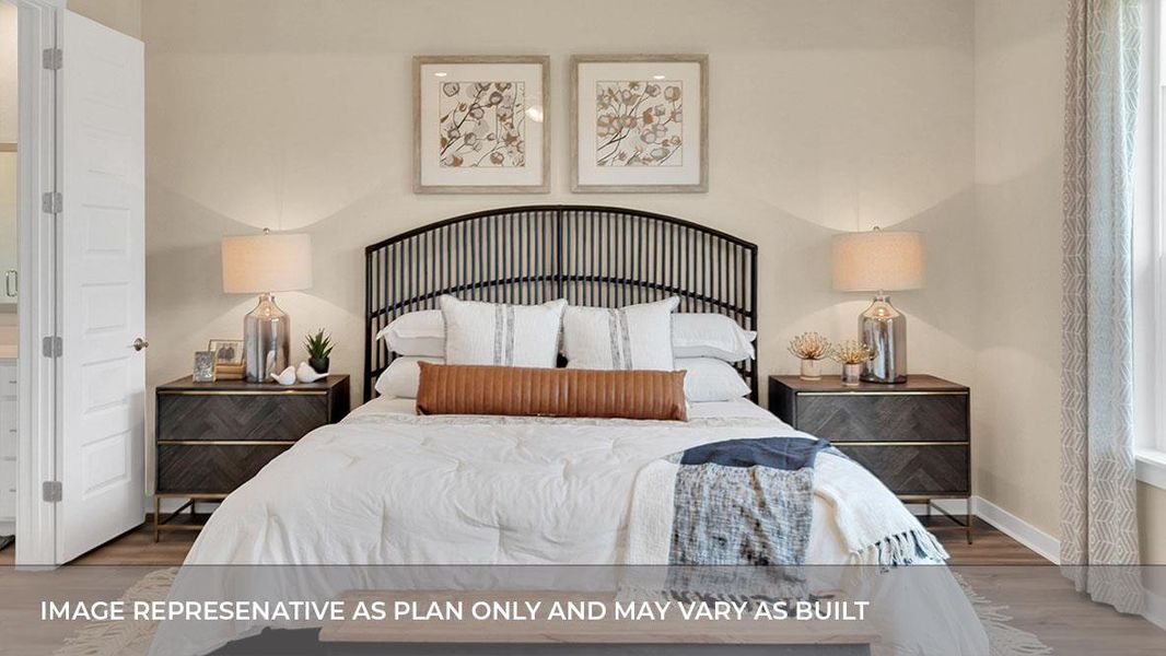Furnished interior view inside a new home in Rosenbusch Ranch, Leander (Image 23).