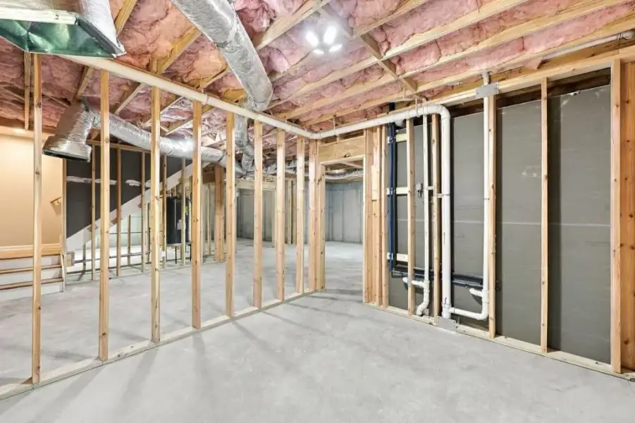 In-progress construction of a new home in , Lula, GA (Image 50).