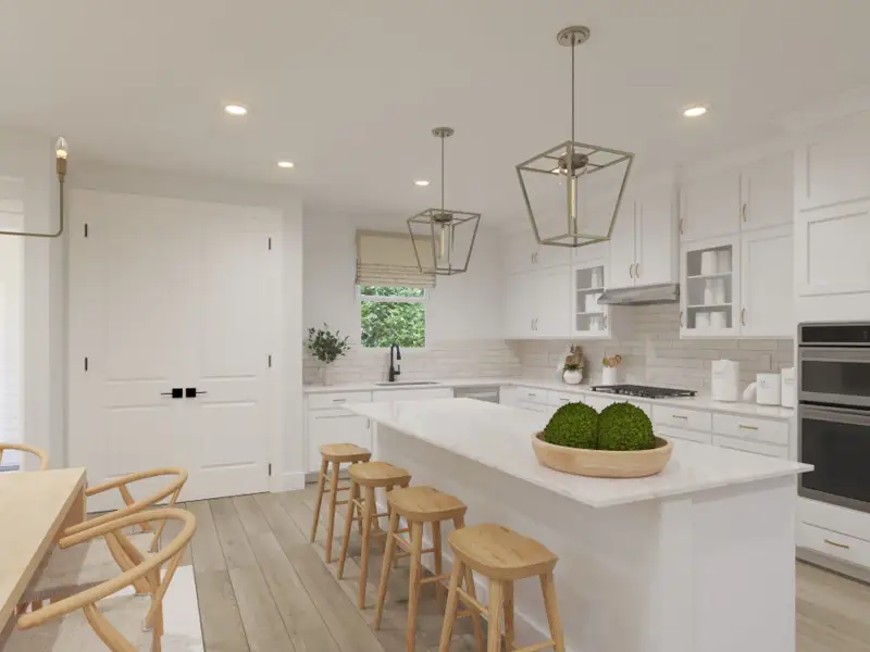 Furnished interior view inside a new home in Poplar Farms, Franklin (Image 3).