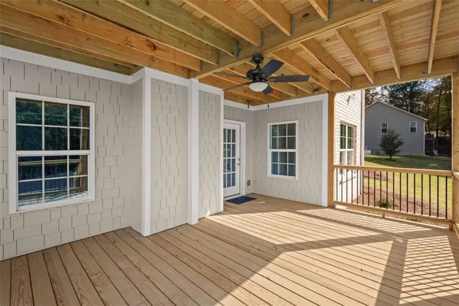 Exterior details and patio area of a home in , Carrollton (Image 4).