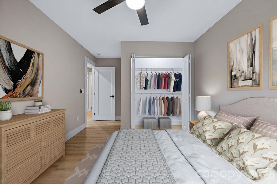 Furnished interior view inside a new home in , Alexander (Image 35).