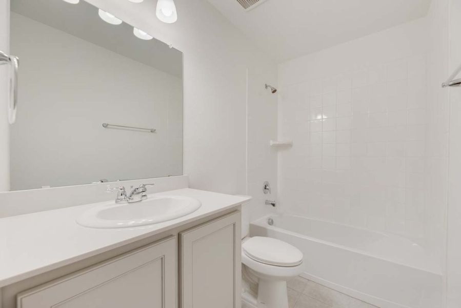 Representative furnished interior of a home built from the Newland by Pacesetter Homes in Elevon, Lavon (Image 10).