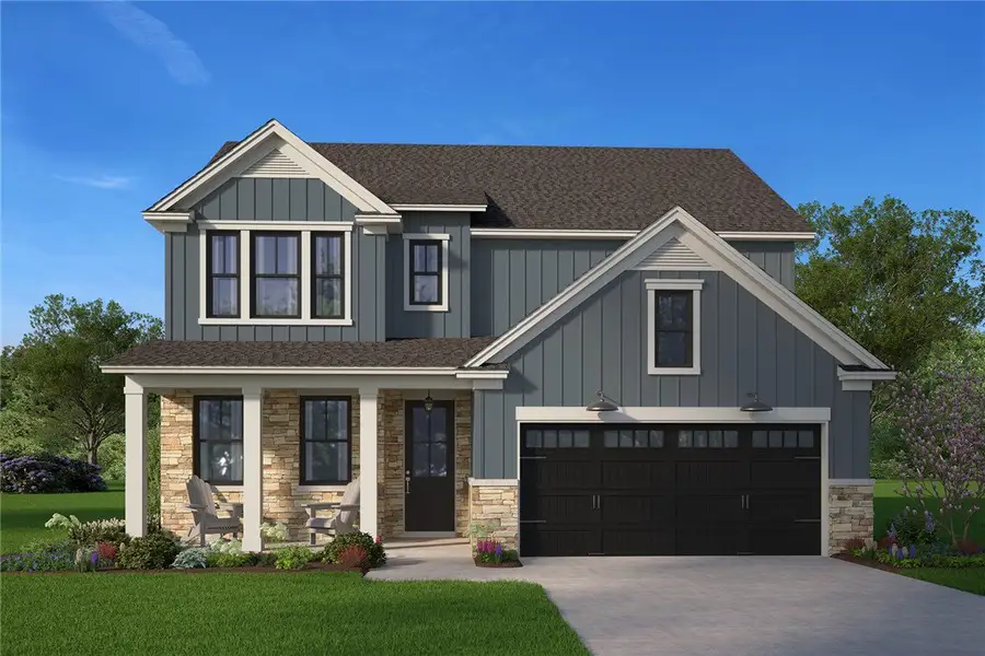 This inviting home features a covered front porch, This inviting home features a covered front porch,