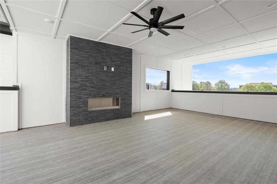 Spacious, unfurnished interior of a new home in The Gathering – Alpharetta, Alpharetta (Image 37).
