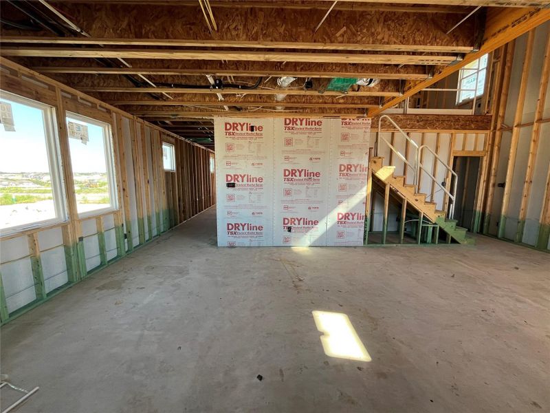 Spacious, unfurnished interior of a new home in The Homestead at Lariat, Liberty Hill (Image 14). Spacious, unfurnished interior of a new home in The Homestead at Lariat, Liberty Hill (Image 14).