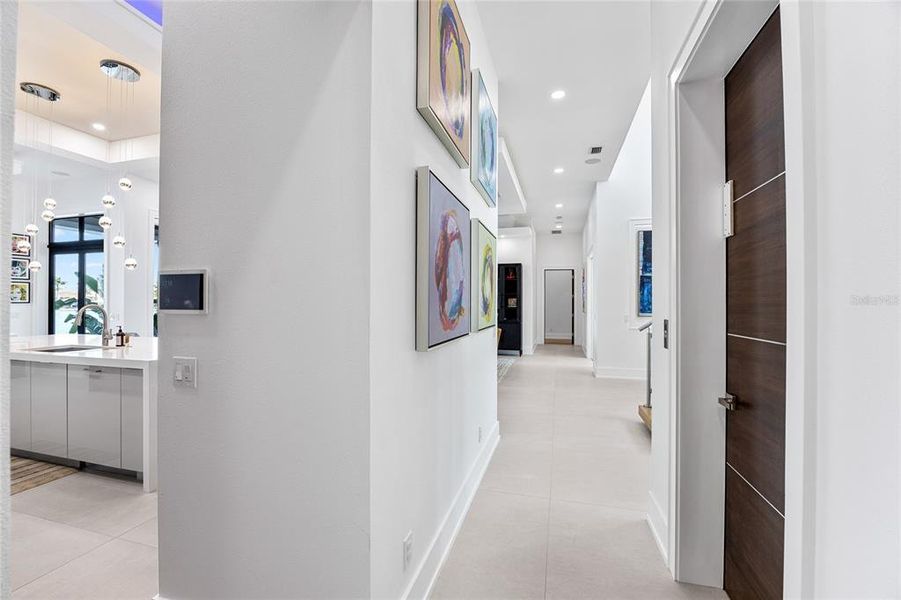 Furnished interior view inside a new home in , St. Petersburg (Image 26).