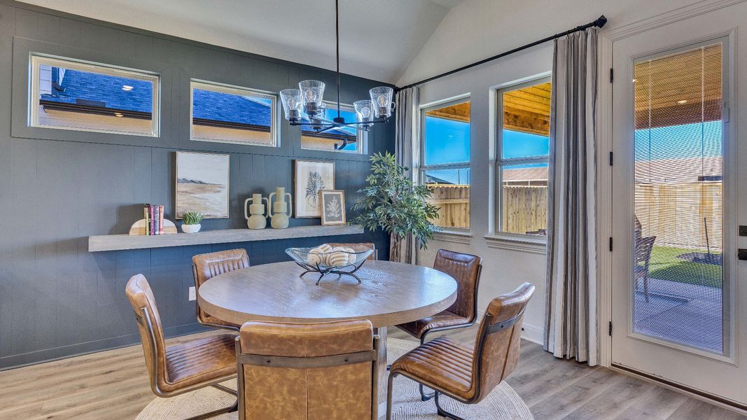 Representative furnished interior of a home built from the Palm by DRB Homes in Carillon, Manor (Image 9). Representative furnished interior of a home built from the Palm by DRB Homes in Carillon, Manor (Image 9).