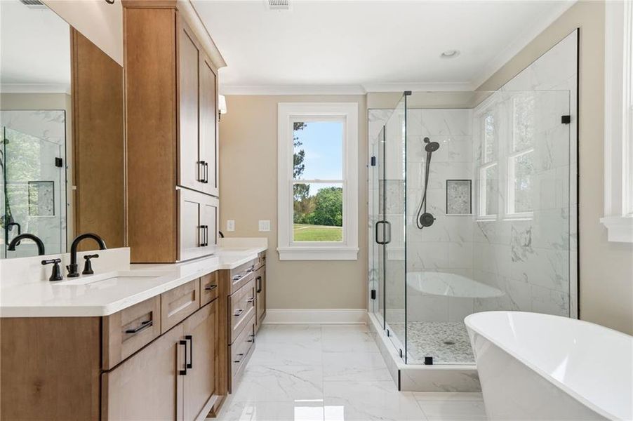 Furnished interior view inside a new home in , Ball Ground (Image 7).