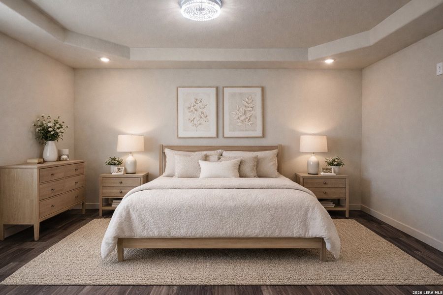 Furnished interior view inside a new home in , Floresville (Image 4).