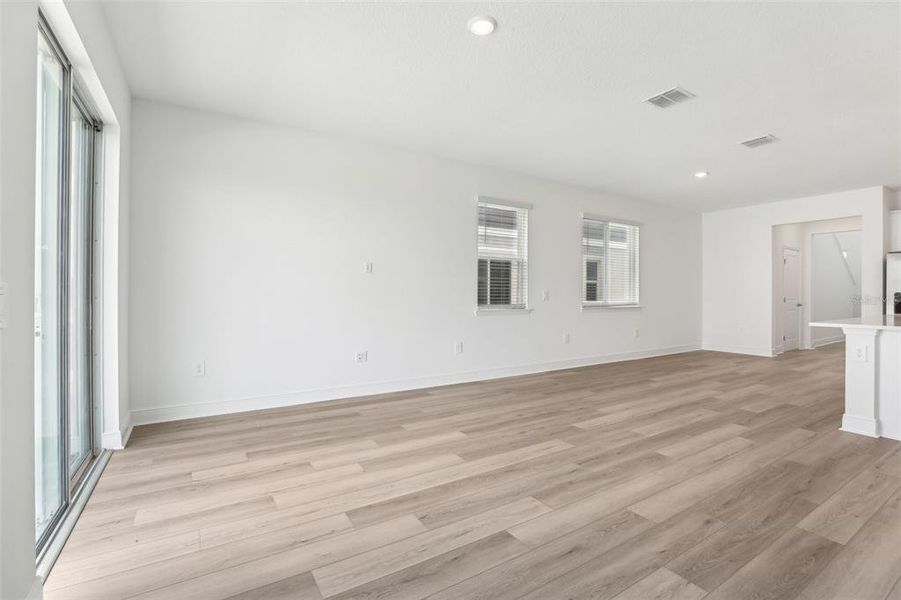 Spacious, unfurnished interior of a new home in Cyrene at Minneola - Villas, Minneola (Image 21).