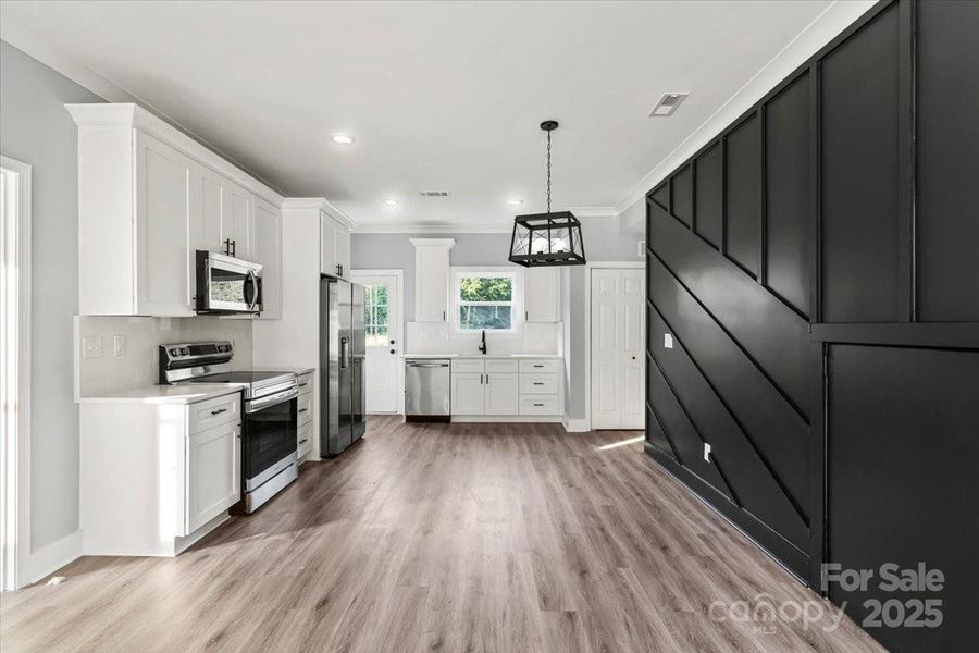 Furnished interior view inside a new home in , Salisbury (Image 8).