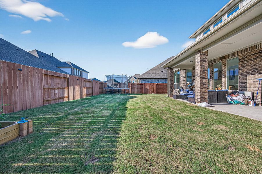 Exterior details and patio area of a home in StoneCreek Estates, Richmond (Image 3). Exterior details and patio area of a home in StoneCreek Estates, Richmond (Image 3).
