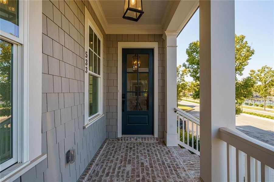 Exterior details and patio area of a home in , Ball Ground (Image 31).