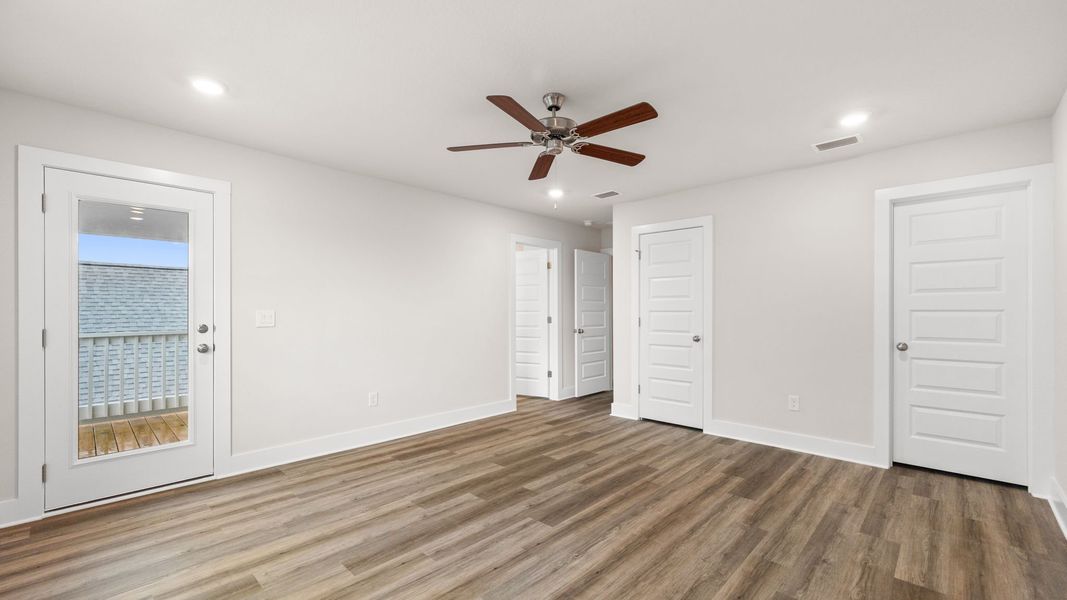 Representative unfurnished interior of a home built from the The Monroe by D.R. Horton in WindMark Beach, Port Saint Joe (Image 30).