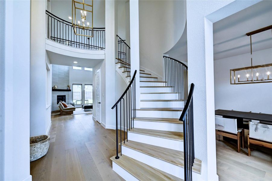 Furnished interior view inside a new home in , Fulshear (Image 5).