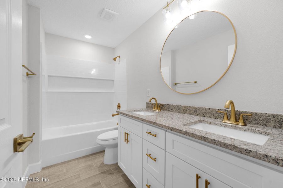 Furnished interior view inside a new home in , Jacksonville (Image 11). Furnished interior view inside a new home in , Jacksonville (Image 11).