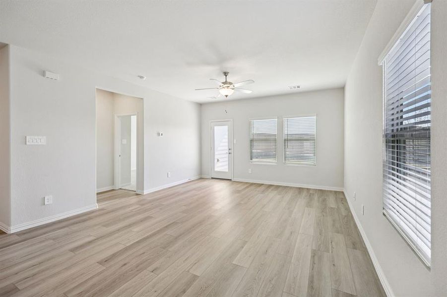 Spacious, unfurnished interior of a new home in Lakehaven - Spring Series, Farmersville (Image 21). Spacious, unfurnished interior of a new home in Lakehaven - Spring Series, Farmersville (Image 21).