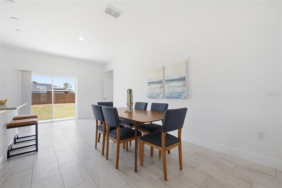 Furnished interior view inside a new home in , Ocala (Image 10).