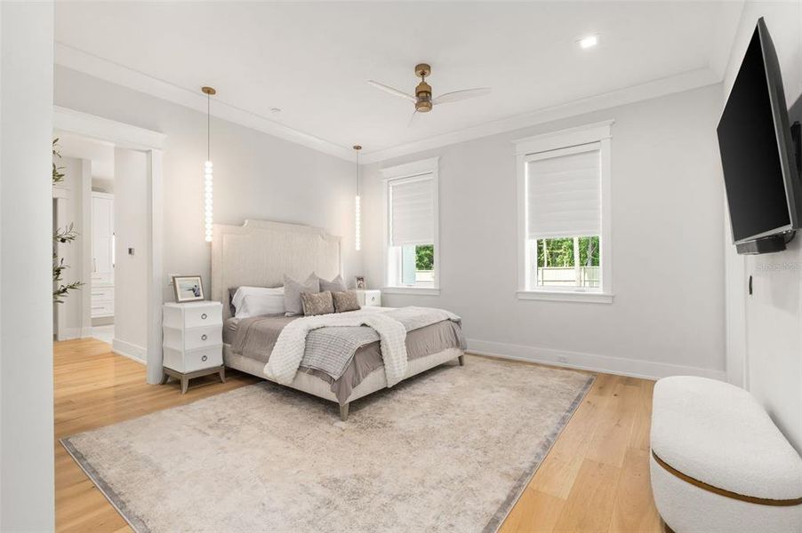 Furnished interior view inside a new home in , Gainesville (Image 10).