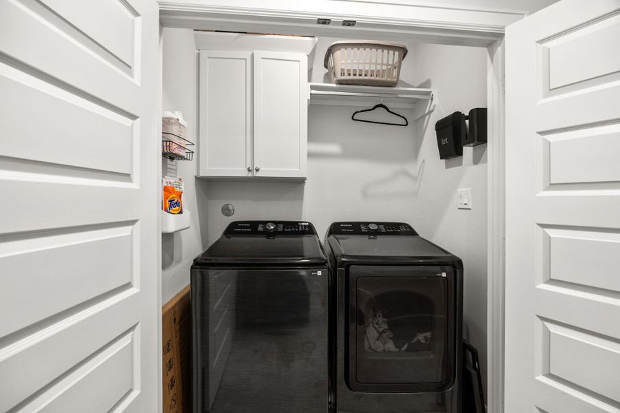 Close-up of interior finishes inside a home in The Corner At Buffalo Pointe, Houston (Image 22).