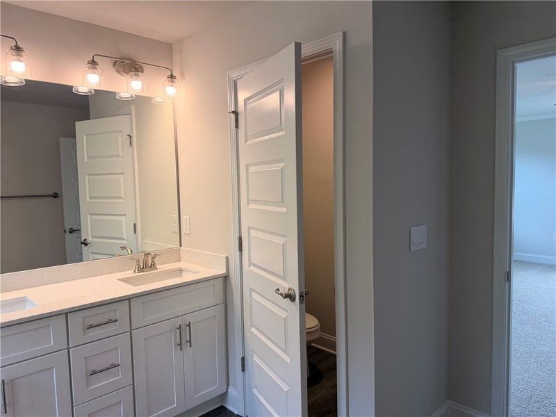 Furnished interior view inside a new home in Magnolia Villas, Cornelia (Image 6).