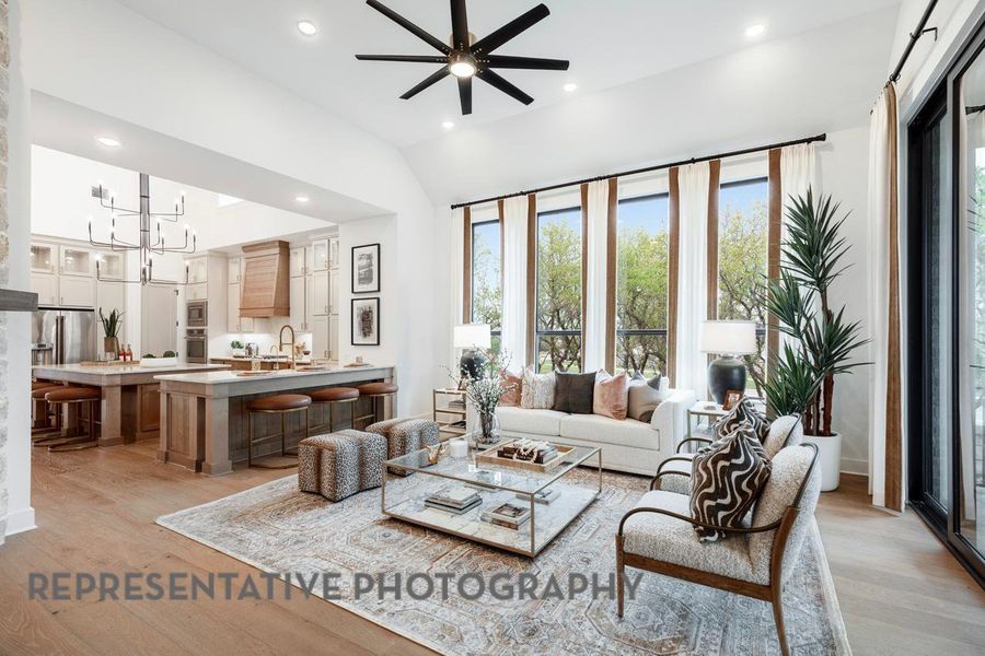 Furnished interior view inside a new home in Briarley, Montgomery (Image 9). Furnished interior view inside a new home in Briarley, Montgomery (Image 9).