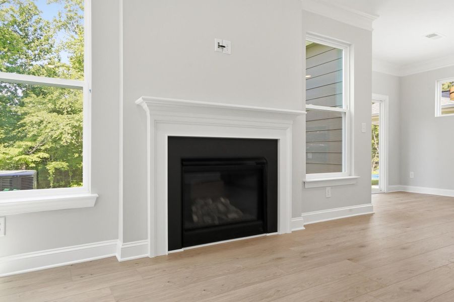 Spacious, unfurnished interior of a new home in Caldwell Forest, Charlotte (Image 21). Spacious, unfurnished interior of a new home in Caldwell Forest, Charlotte (Image 21).