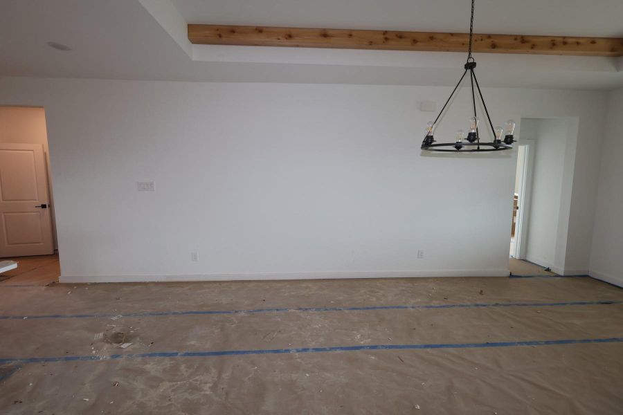 Dining area - still under construction!