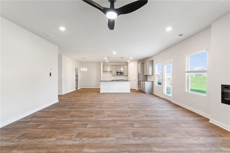 Spacious, unfurnished interior of a new home in Southern Hills, McDonough (Image 15). Spacious, unfurnished interior of a new home in Southern Hills, McDonough (Image 15).