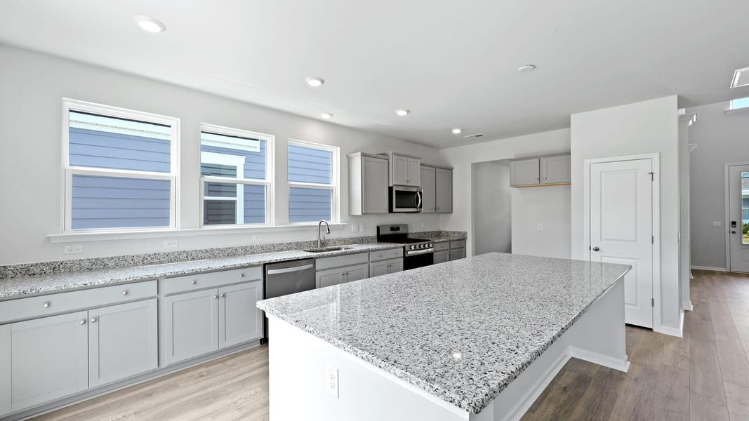 Furnished interior view inside a new home in Founders Corner, Summerville (Image 7).