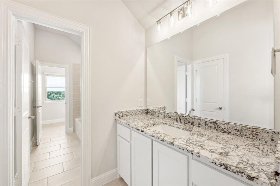 Furnished interior view inside a new home in Parks of Aledo, Aledo (Image 13).
