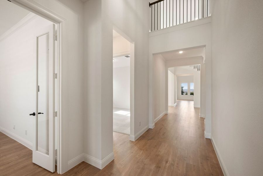 Representative unfurnished interior of a home built from the Ashley by Our Country Homes in Parks of Aledo, Aledo (Image 24).
