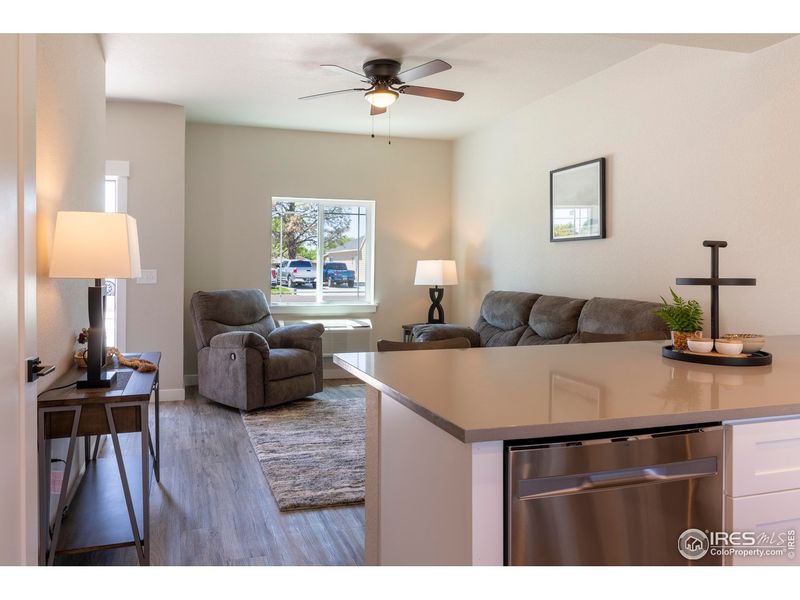 Furnished interior view inside a new home in , Wray (Image 10).