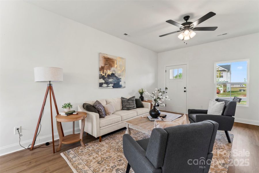 Furnished interior view inside a new home in , Kannapolis (Image 5).