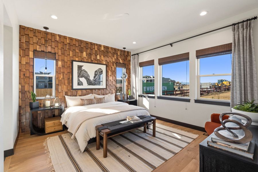 Representative furnished interior of a home built from the 1 by Trumark Homes in Festival at RainDance, Windsor (Image 23).