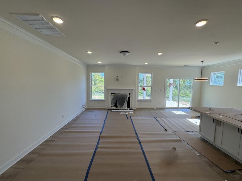 In-progress construction of a new home in The Meadows at Laurelbrook, Sherrills Ford, NC (Image 8).