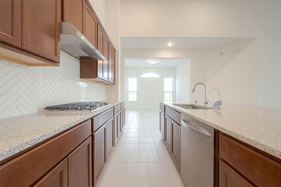 Furnished interior view inside a new home in Mandola Farms , Richmond (Image 7).