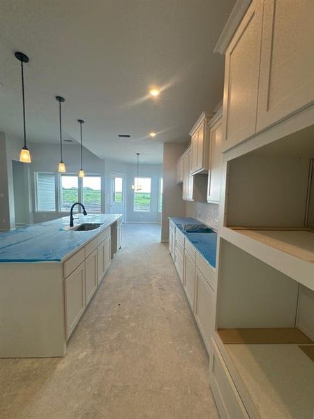 In-progress construction of a new home in Terra Escalante, Blue Ridge, TX (Image 17).